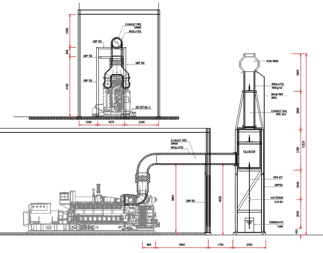 Machine CAD Drawing