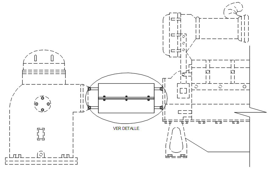 Machine design in detail AutoCAD drawing, dwg file, CAD file