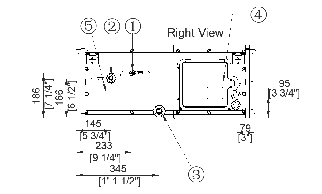 Machinery Top View CAD Drawing DWG File
