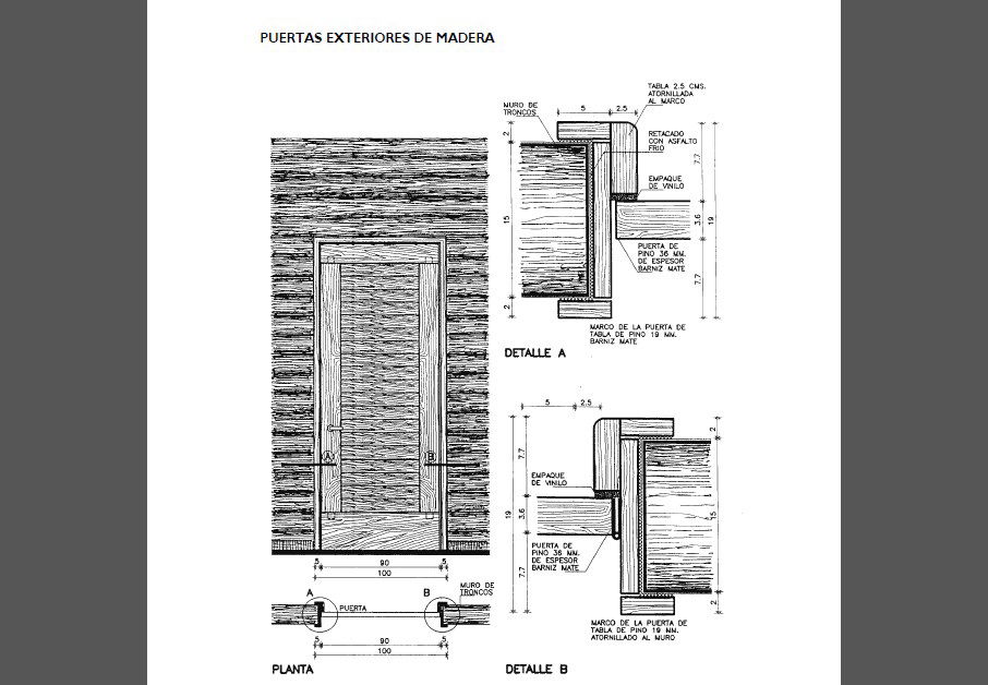 Main door installation details of roof house cad drawing details dwg file
