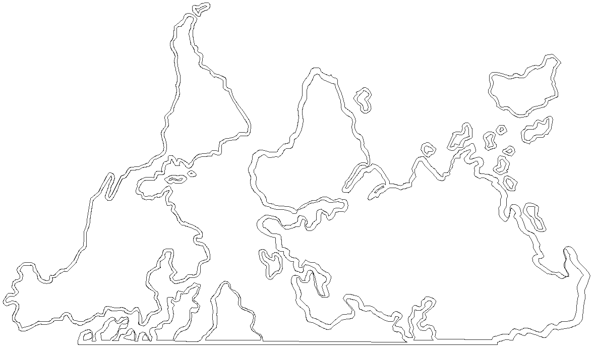 Map design with border design and details dxf autocad drawing .