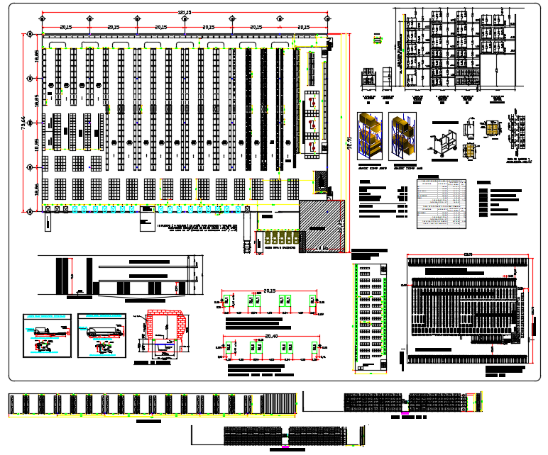 Markets dwg file in Autocad format