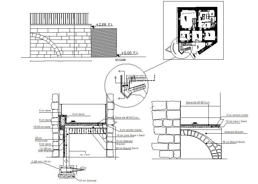 Masonry Arch Lintel AutoCAD File