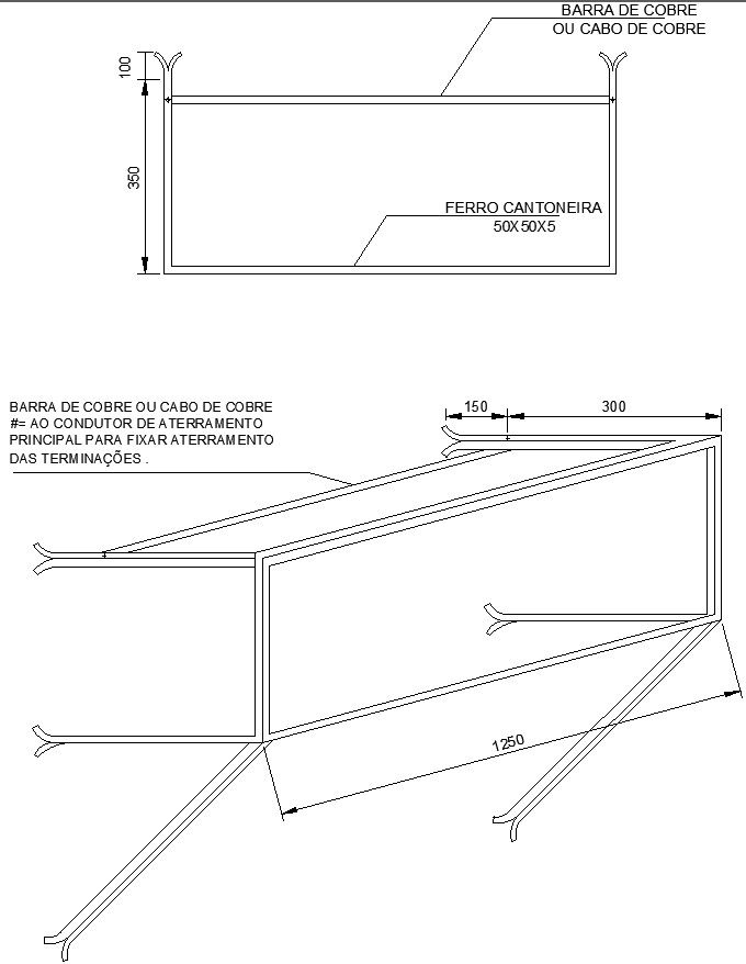 Masonry working drawing.