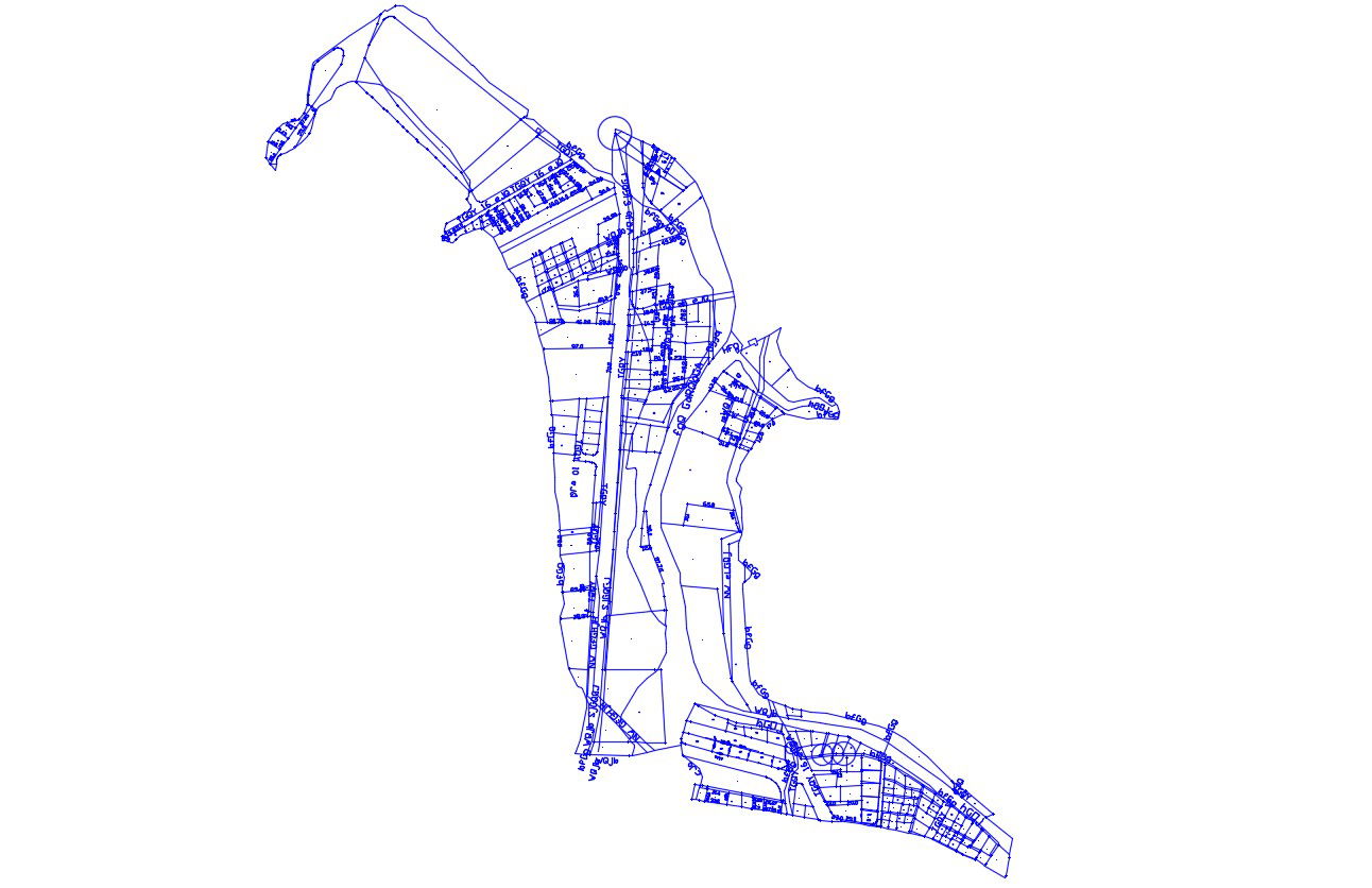Master Plan Of Plotting Design CAD DWG File Free Download