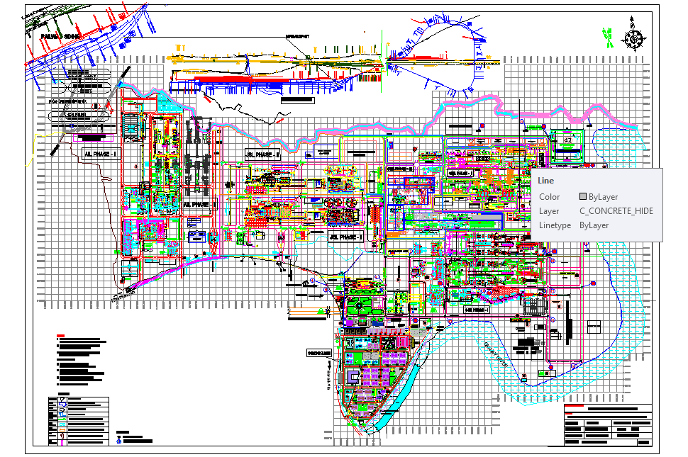 Master Plan Of Saraikela Steel And Railway Yard Project dwg file
