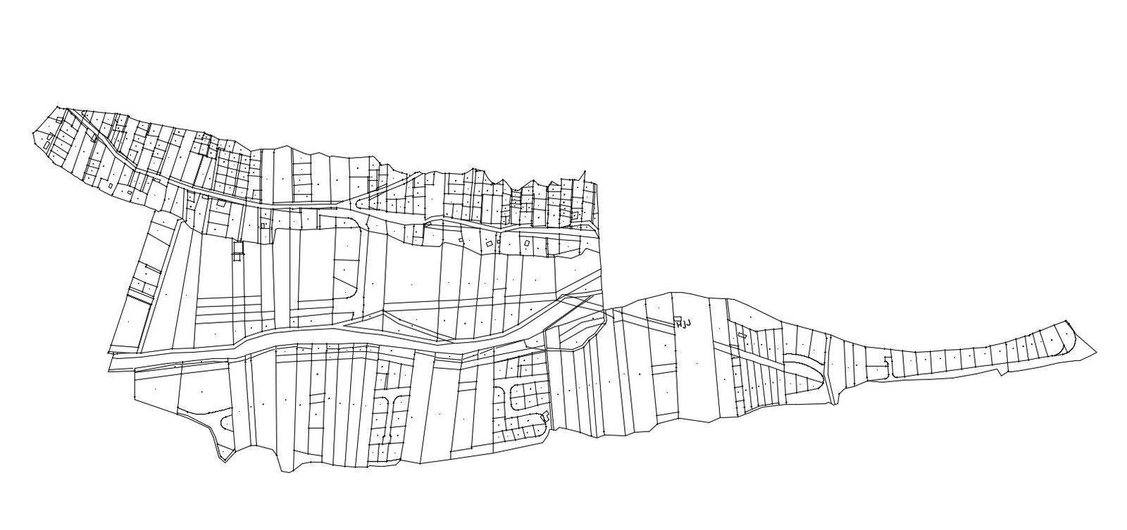 Master Plan Of Town Planning Architecture Drawing