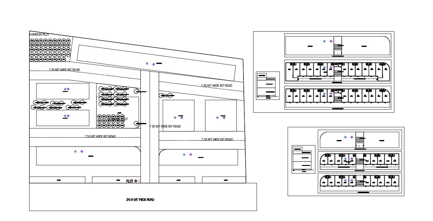 Master Plan Presentation CAD Drawing