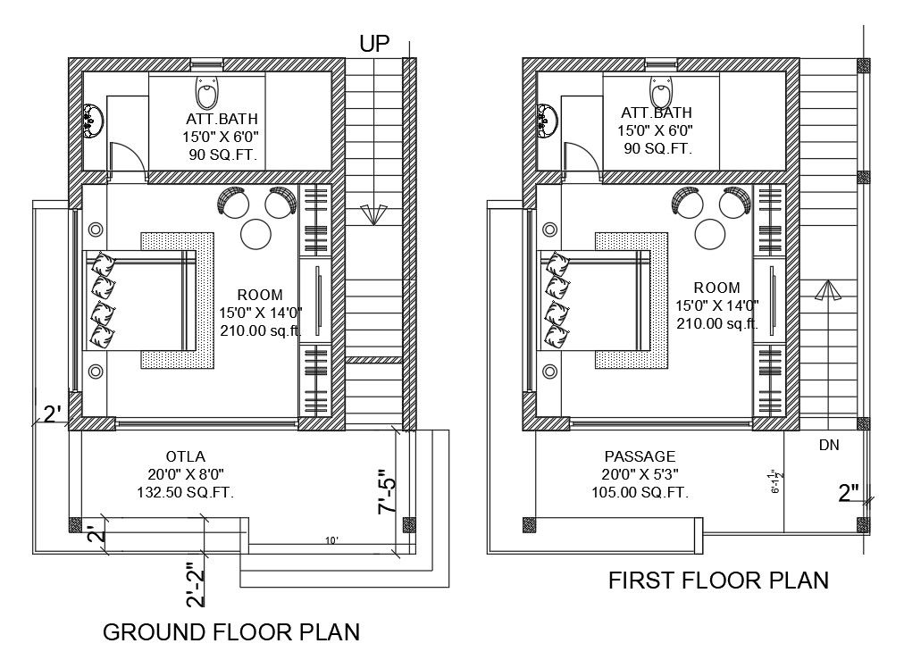 Master Bedrooms Plan AutoCAD Drawing Download DWG File