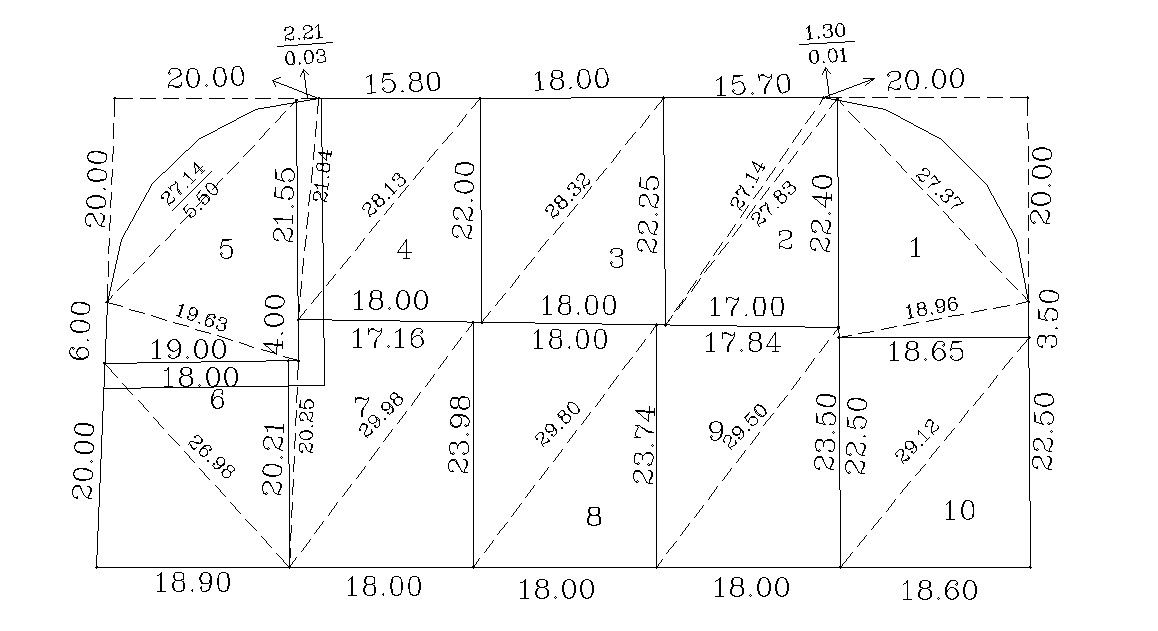 Master Plan Of Plotting Design With Dimension DWG Drawing