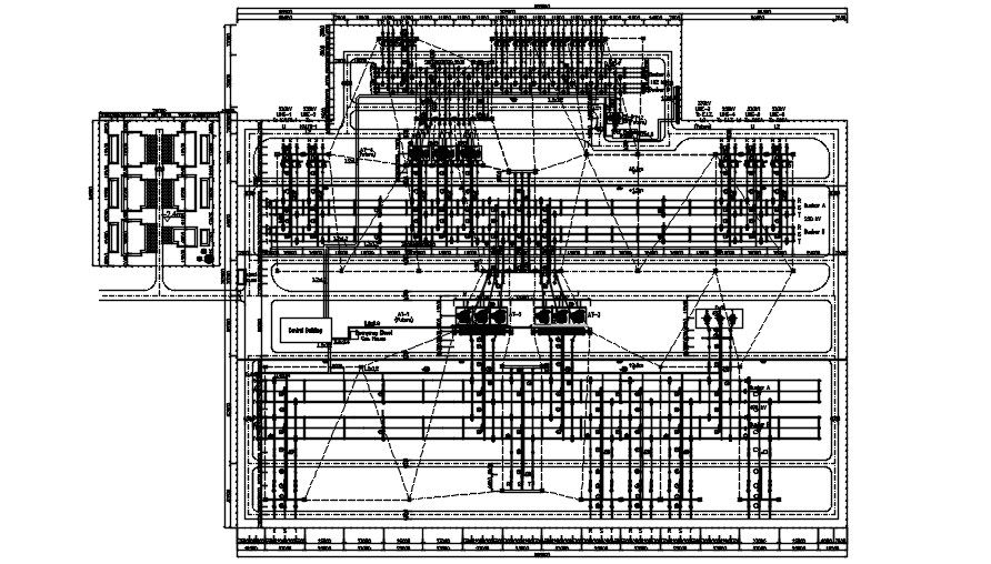 Detail CAD Model Master Plan in AutoCAD DWG File