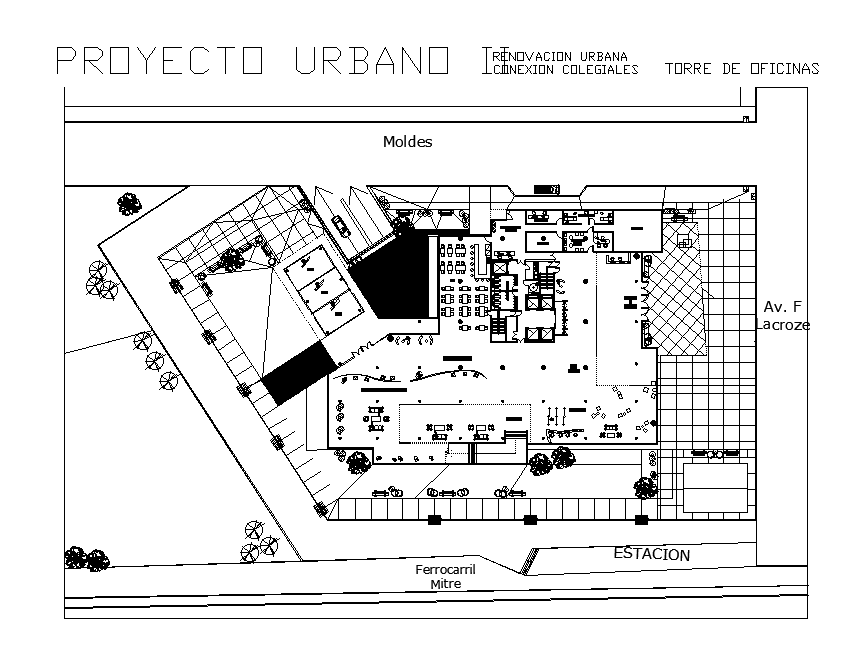Master plan floor detail drawing defined in this AutoCAD file. Download this 2d AutoCAD drawing file.