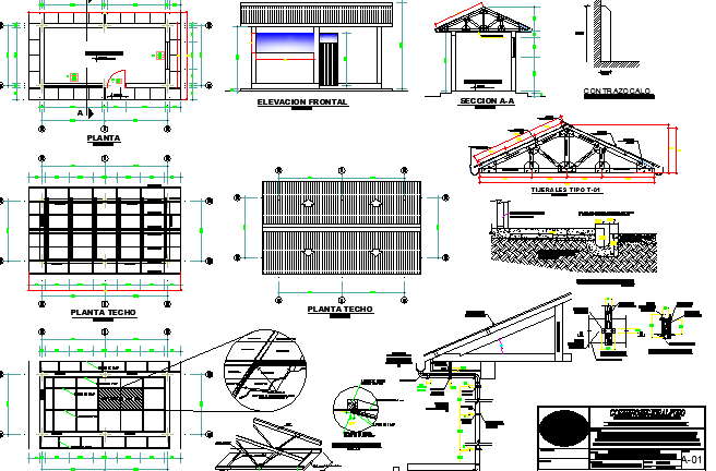 Maternity Care Center Architecture Project dwg file