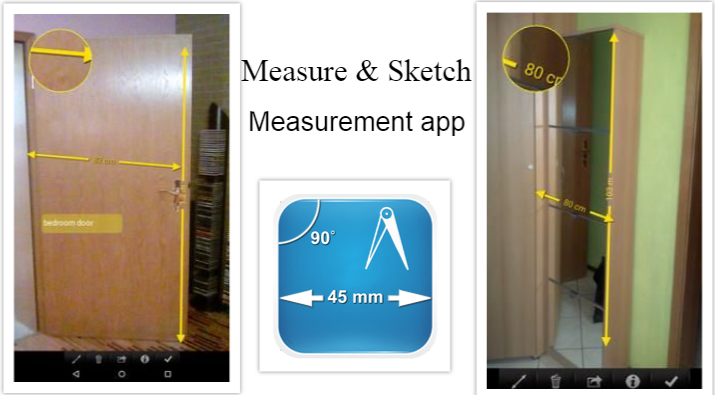 Measure and Sketch drawing measurement app. Download the APK file now.