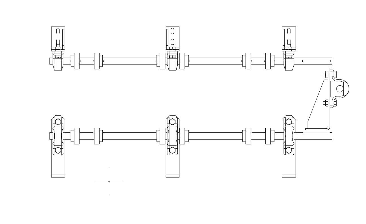 Mechanical Joints Design 2d AutoCAD Drawing Free Download