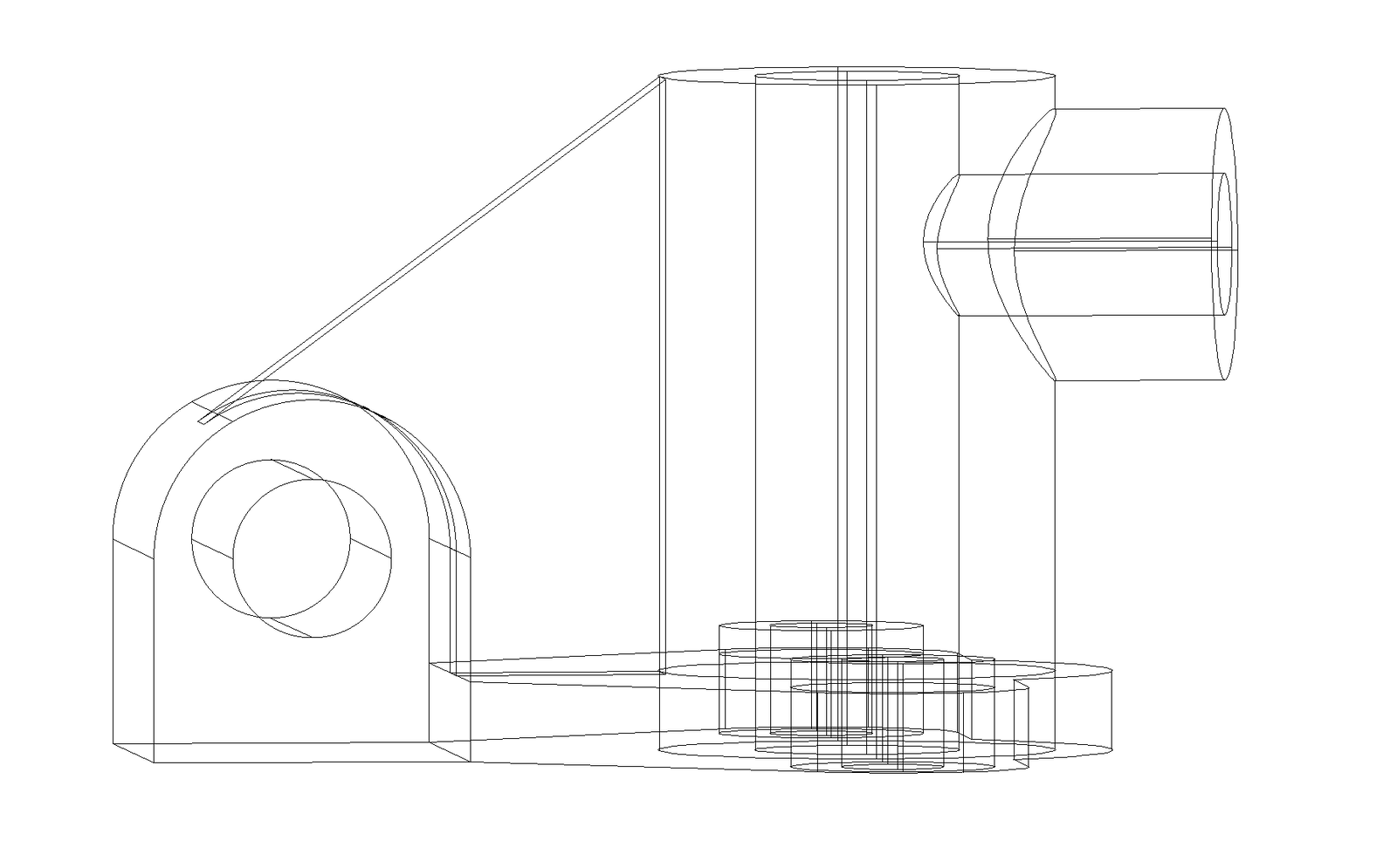 Mechanical part first drawing plan detail dwg file.