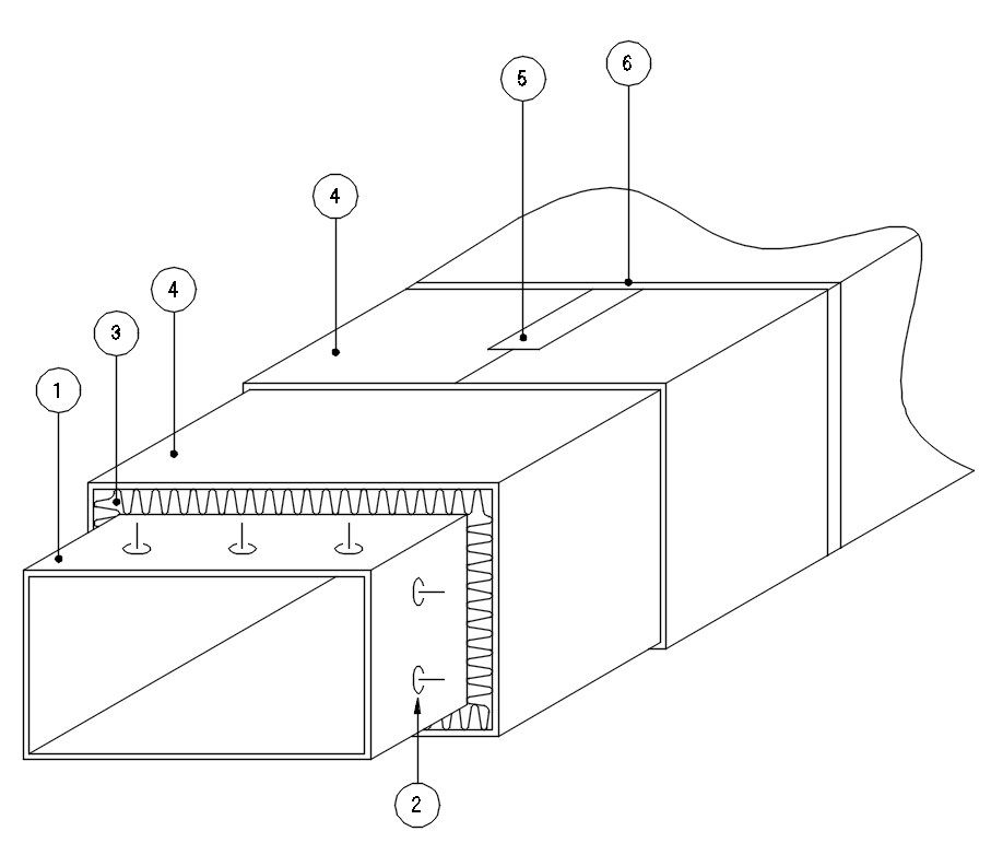 Mechanical HVAC shop drawing details in AutoCAD 2D design, CAD file, dwg file