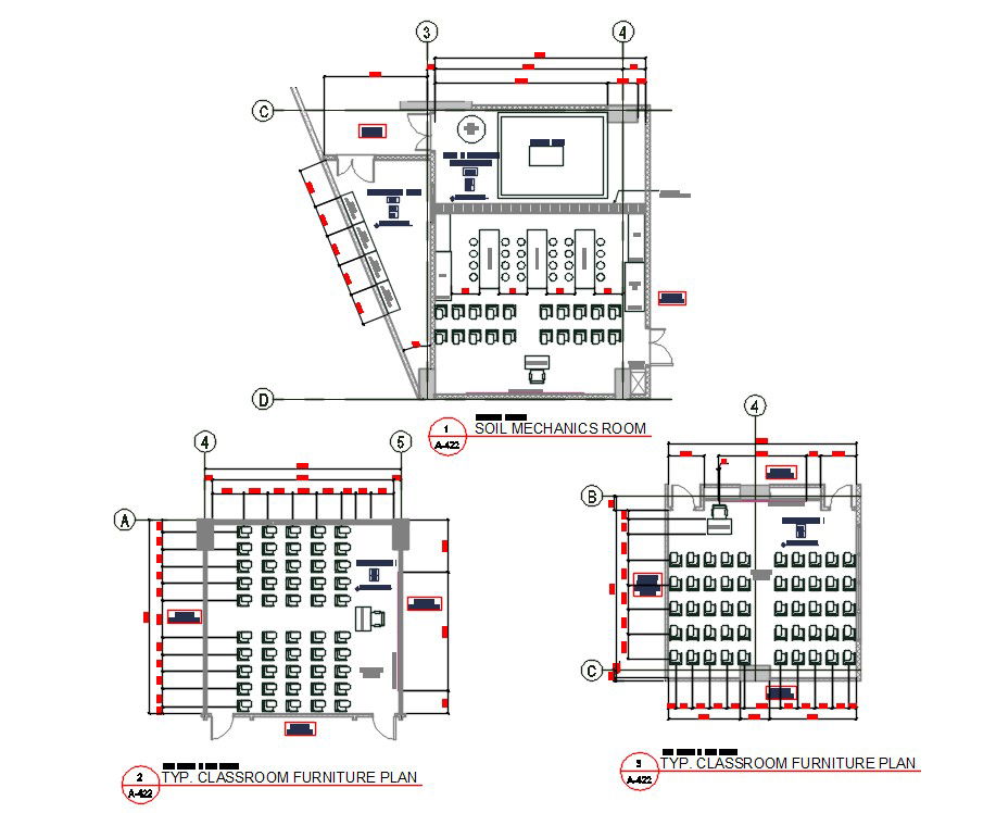 Mechanics Room Plan AutoCAD File
