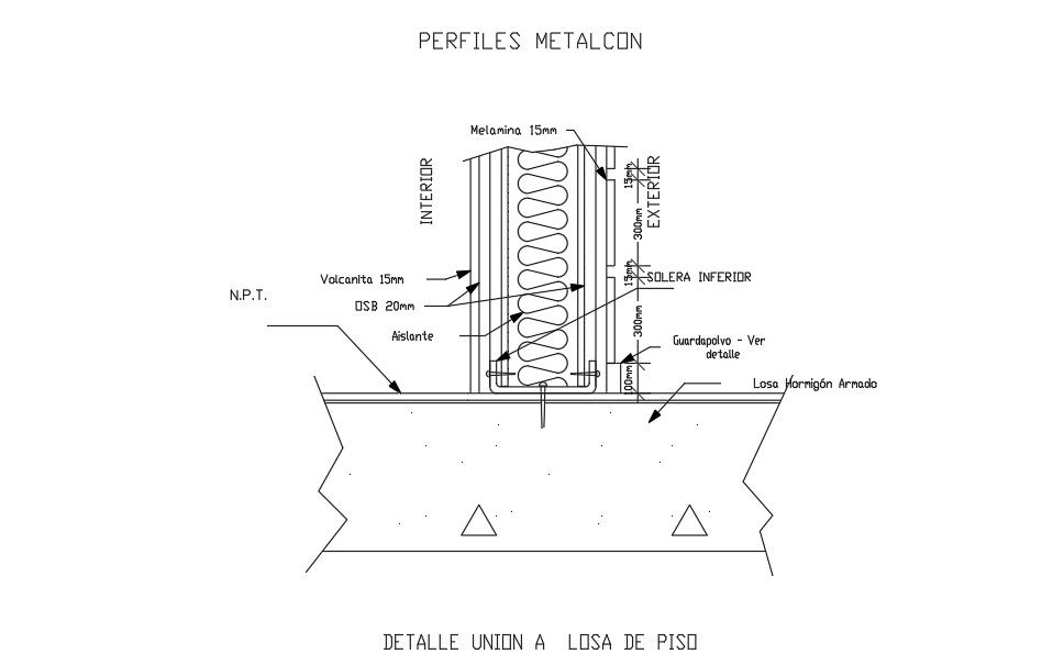 Metal Profile Detail