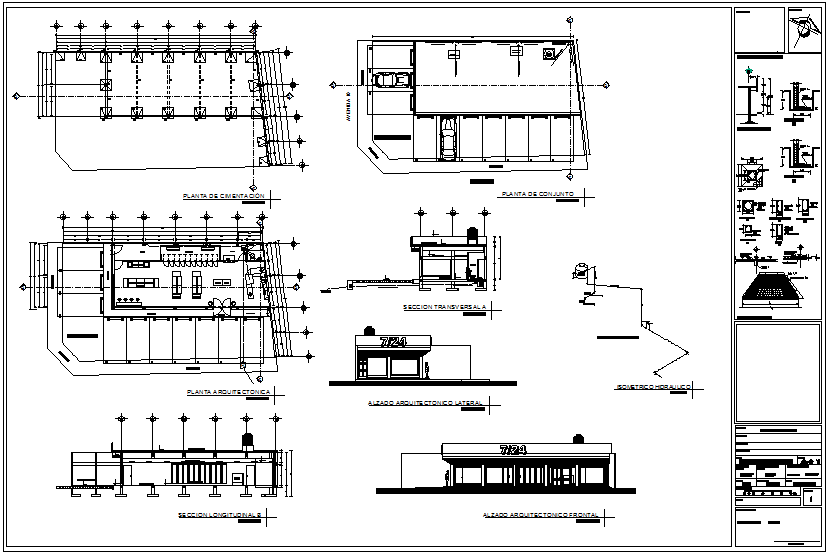 Architectural Plans In DWG File