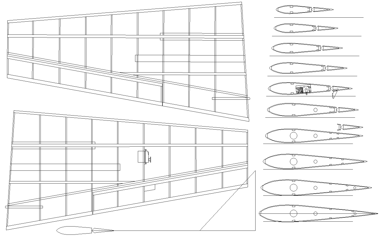 Missile design with their take off track with details dwg autocad drawing .