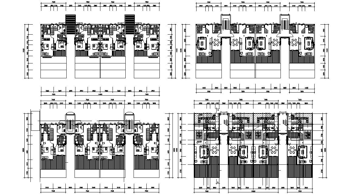 Modern Apartment plans with Working AutoCAD File