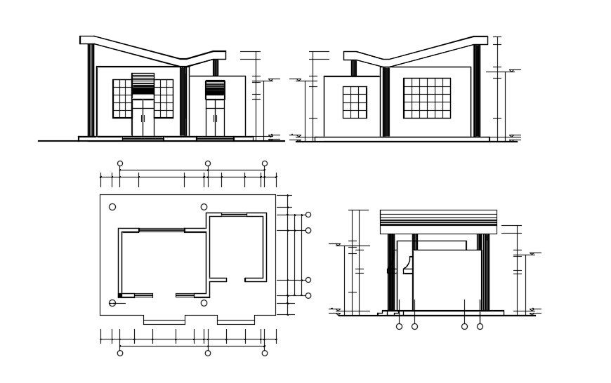 Modern Clubhouse Design AutoCAD File