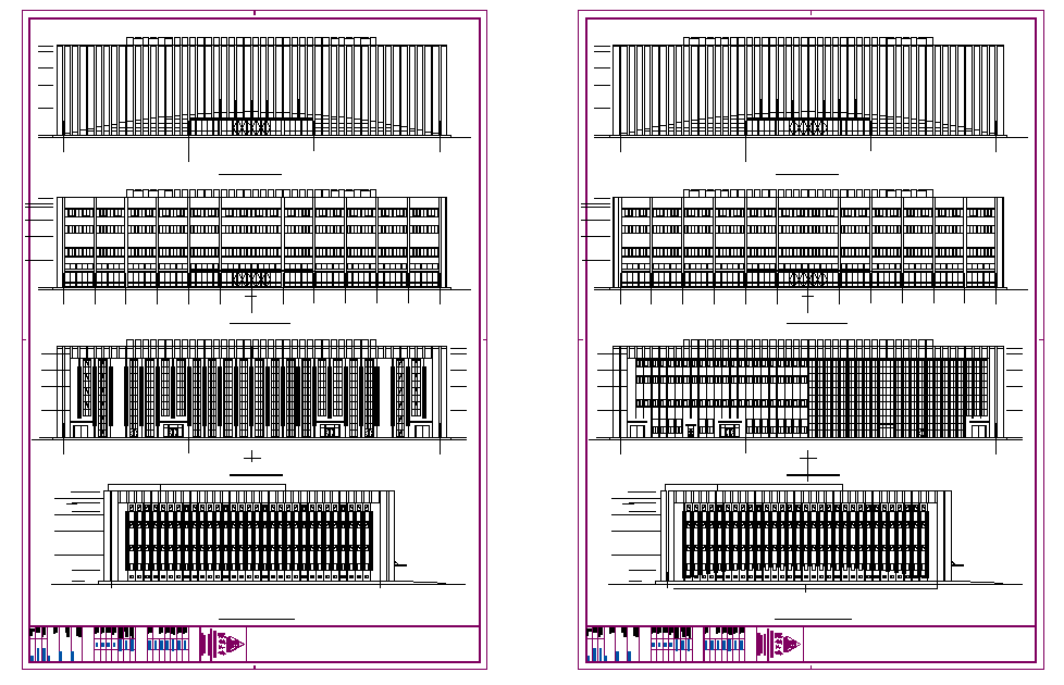 Modern Elevation High rise building design