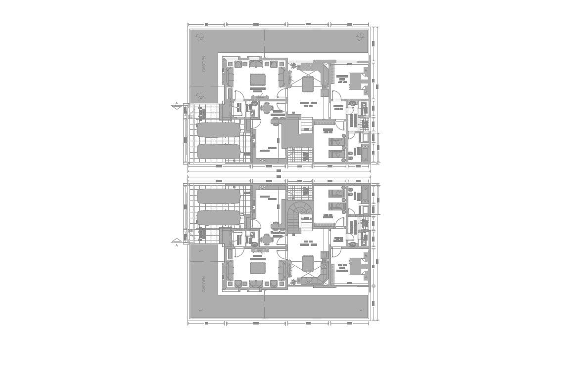 Modern House Design In AutoCAD File