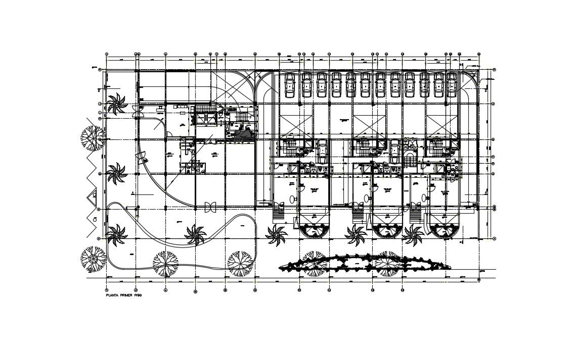 Modern House Design In AutoCAD File