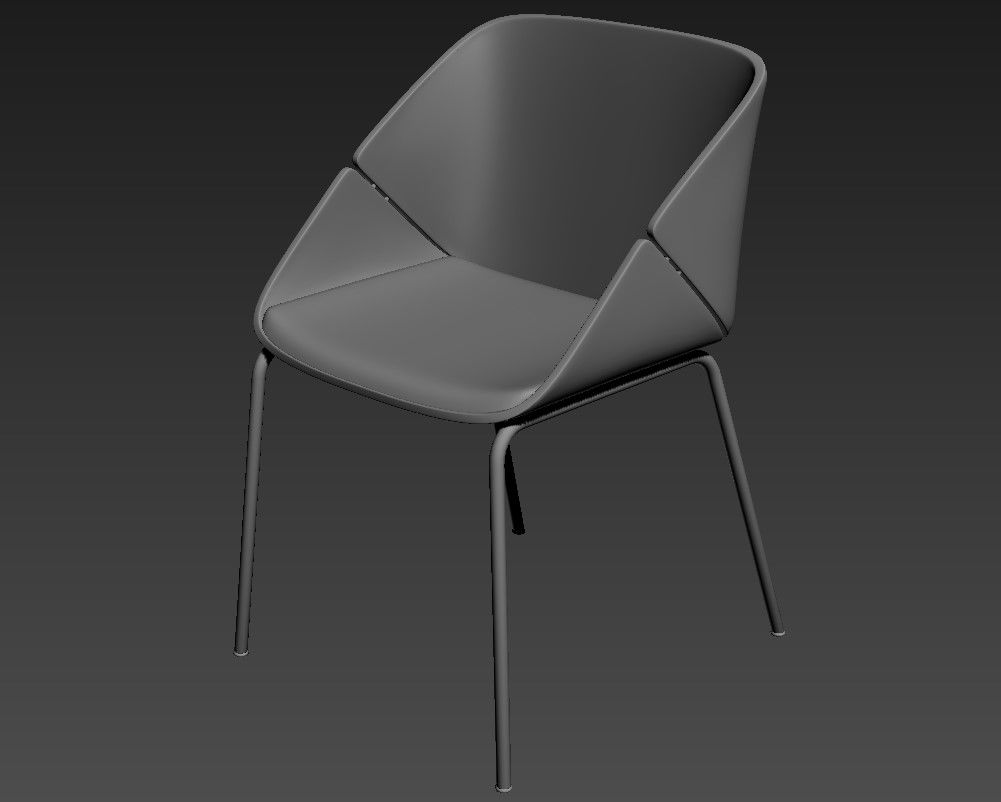 Modern Office Chair 3D Model Free Download