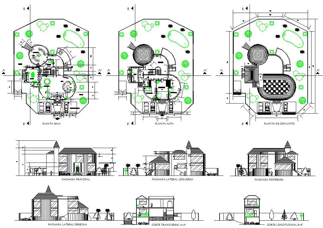 Modern Residence with Swimming Pool detail