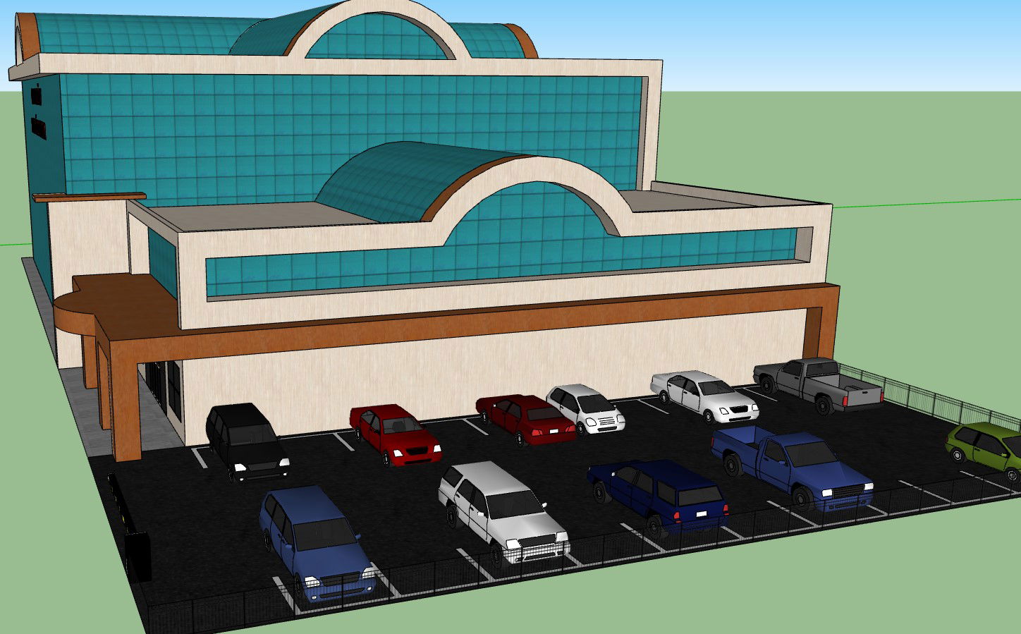 Modern Shopping Mall