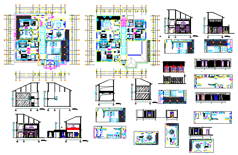 Modern Villa architecture planning and design
