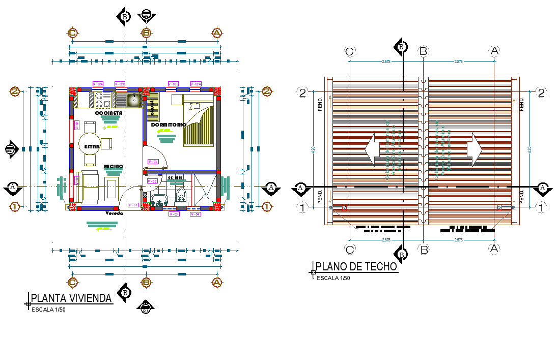 Module housing plan layout file
