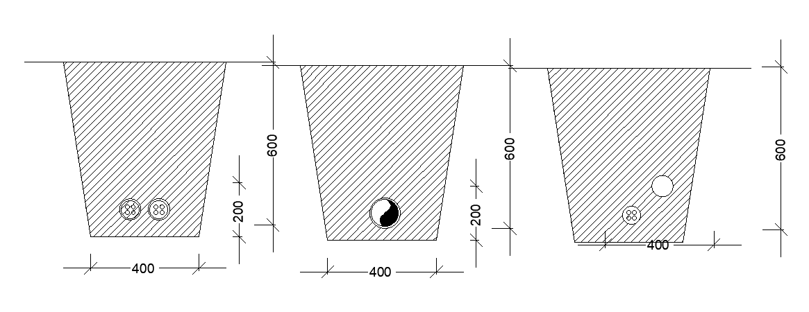 Mounting boxes cad drawing is given in this cad file. Download this cad file now.