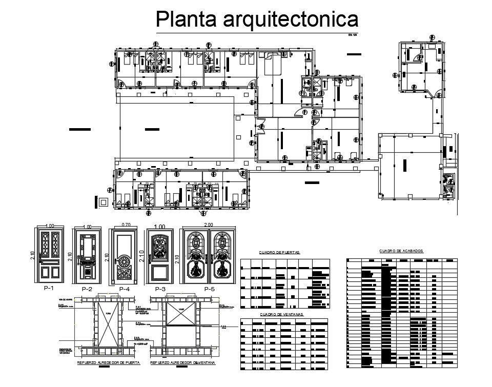 Multi Family House Plans In DWG File
