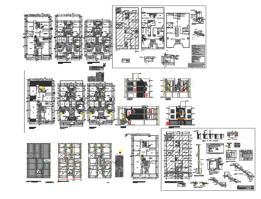 Multi family Dwg file