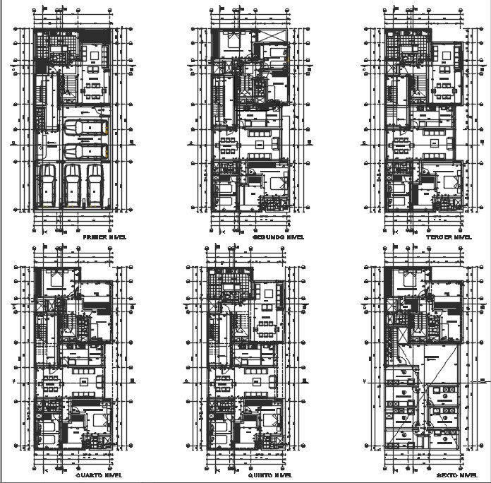 Multi family building plan.
