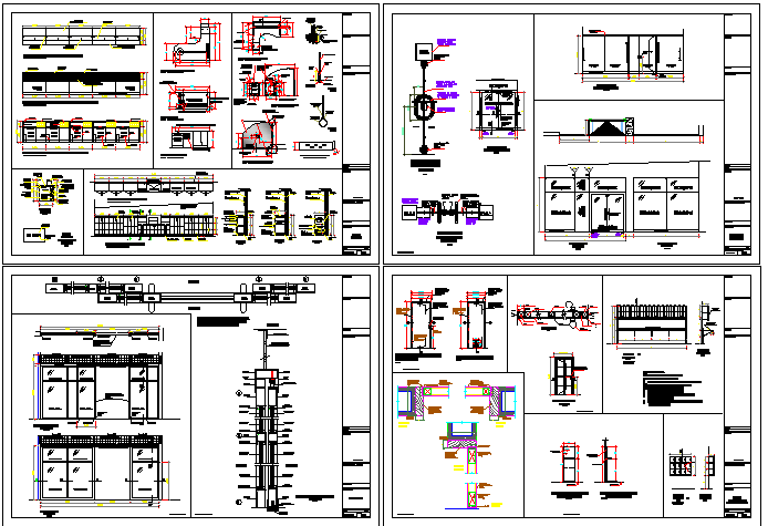 Multi-flooring corporate office auto-cad details dwg file