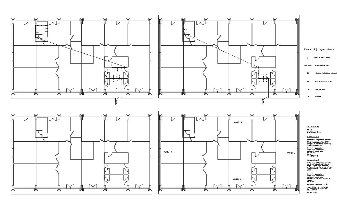 Multi-flooring school architecture project details dwg file
