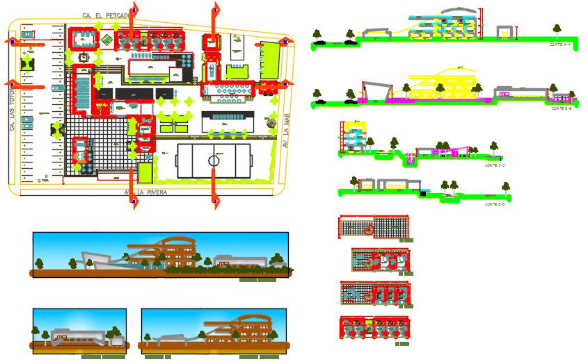 Multi function building