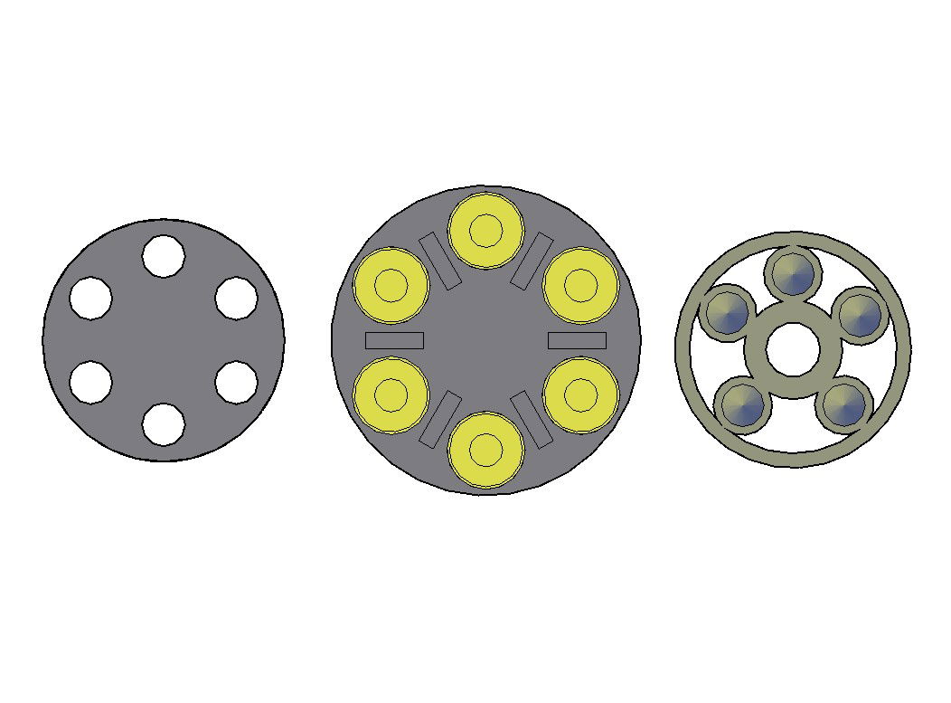 Multiple magnum wheel 3d blocks cad drawing details dwg file