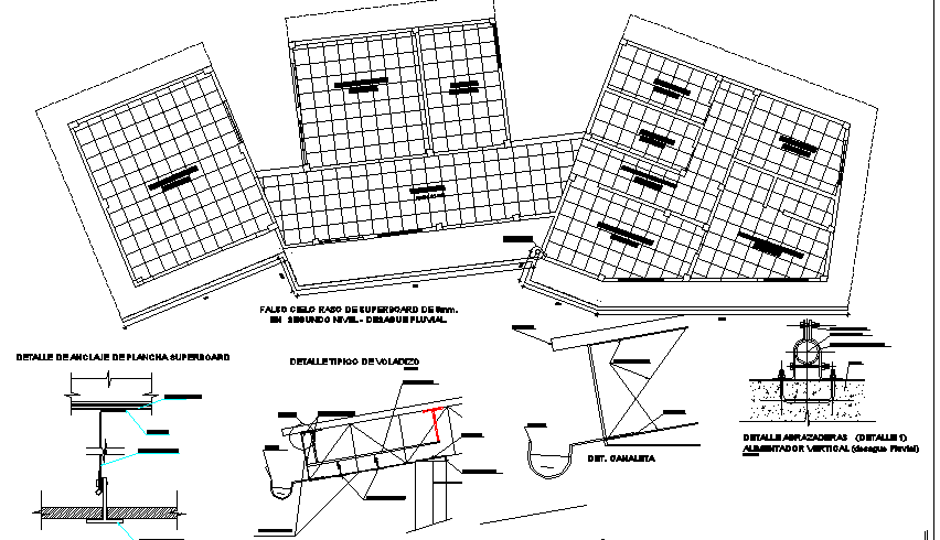 Municipal government building auto-cad details dwg file