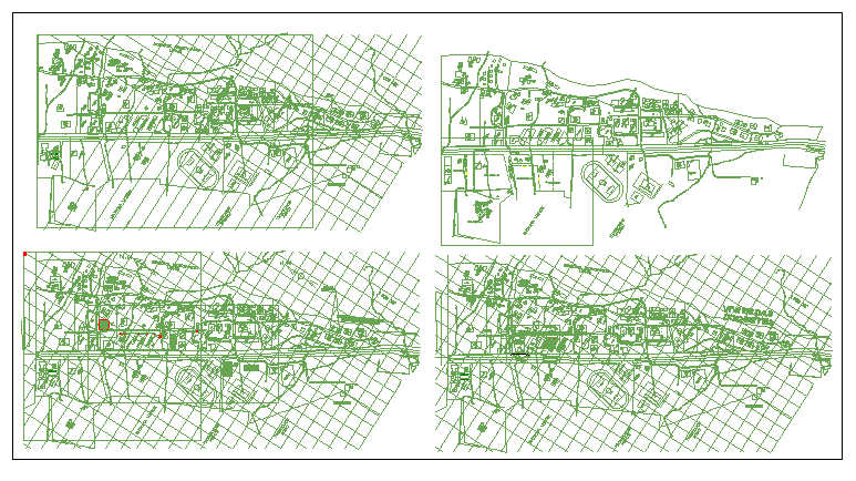 National agrarian university of the jungle landscaping details dwg file