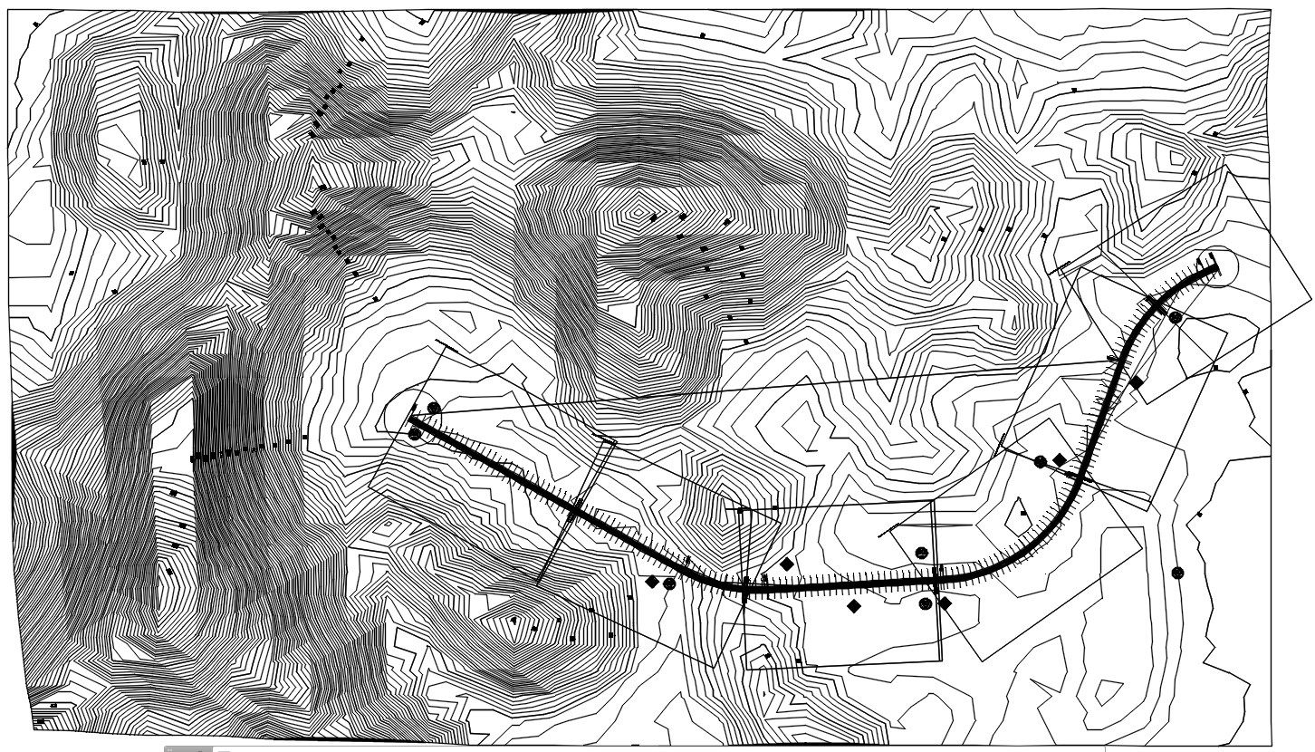 National highway details design in AutoCAD 2D drawing, CAD file, dwg file