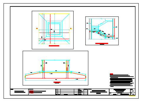 OVERHEAD WATER TOWER REINFORCEMENT DETAIL DRAWING