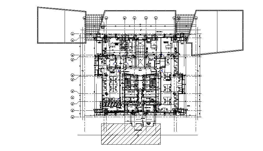 Office Building Ground Floor Plan