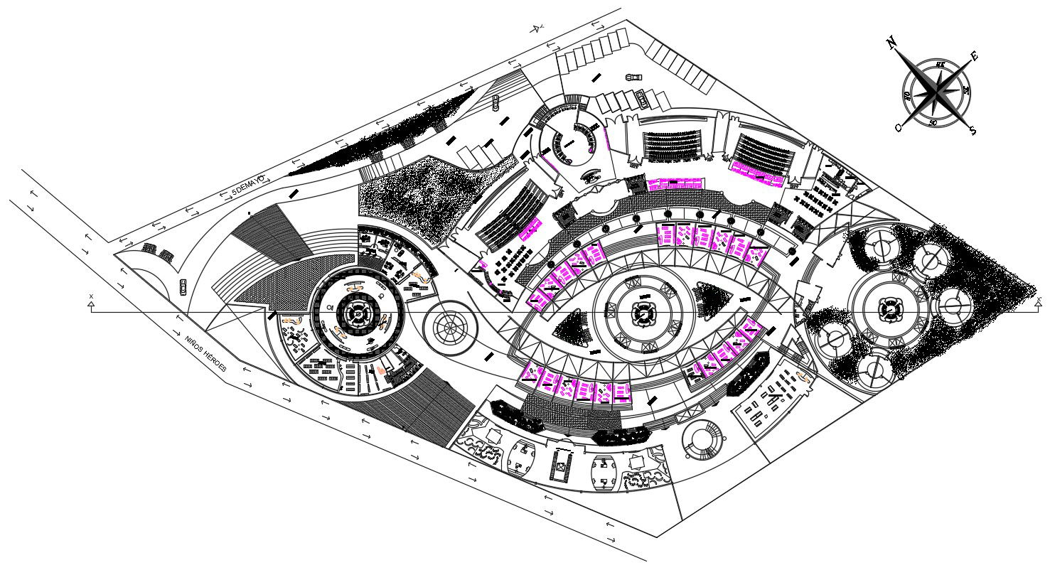 Office Building Ground Floor Plan
