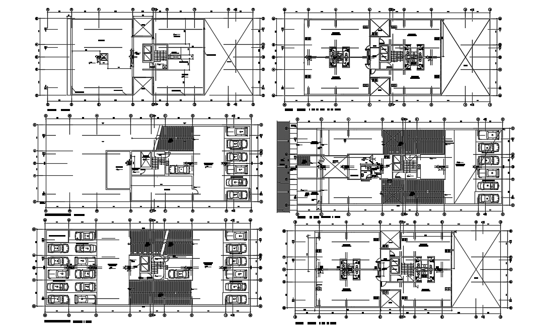 Office Building dwg file